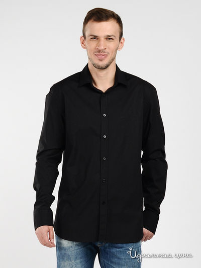 Рубашка Moschino, цвет цвет черный