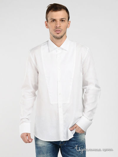 Рубашка Moschino, цвет цвет белый