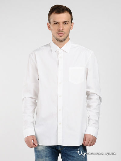 Рубашка Moschino, цвет цвет белый