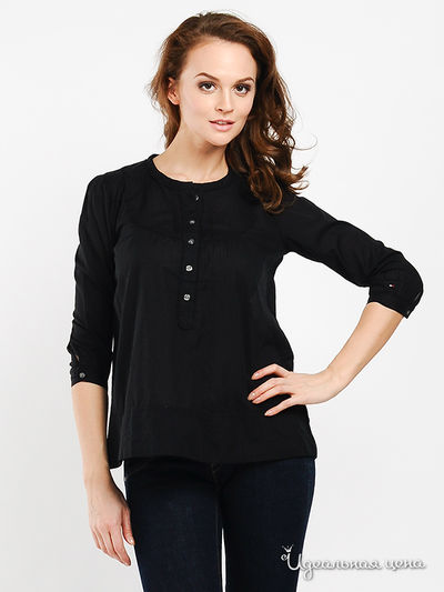 Блуза Tommy Hilfiger, цвет цвет чёрный