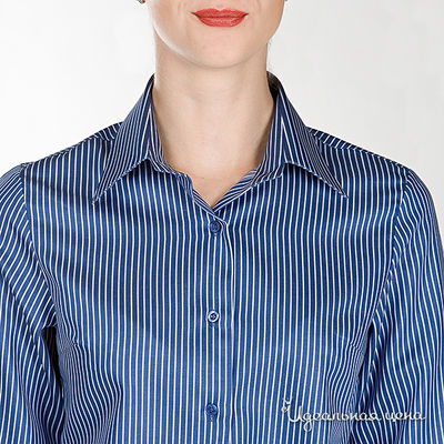 Рубашка Alonzo Corrado женская, цвет синий