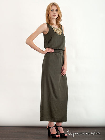 Платье Liberavita, цвет цвет оливковый