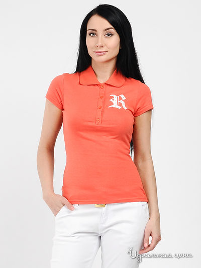 Поло Rocawear, цвет цвет оранжевый