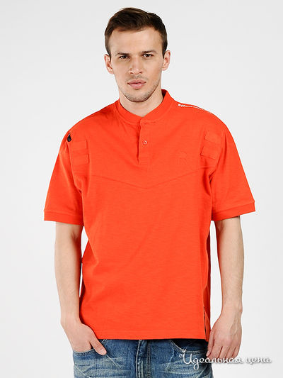 Поло Rocawear, цвет цвет оранжевый