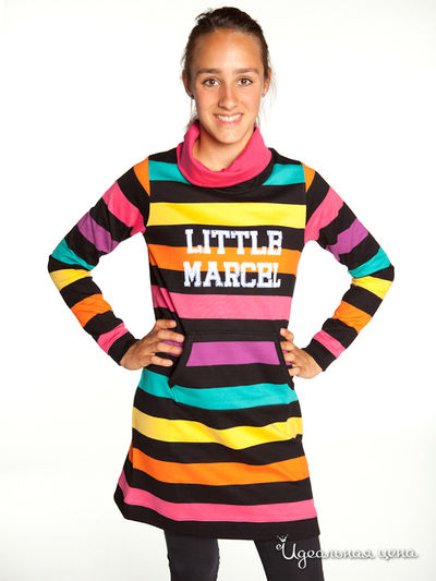 Платье Little Marcel, цвет принт полоска