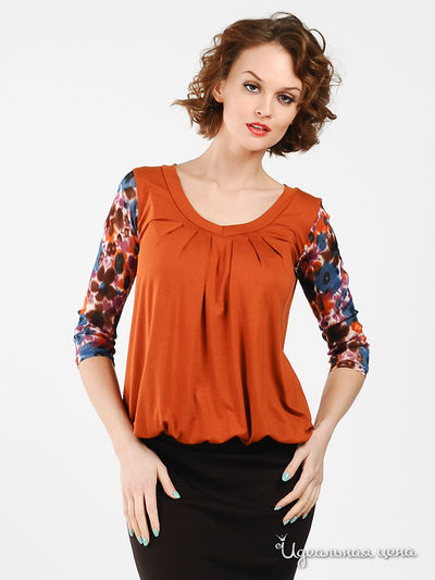 Блуза Mirella Sole, цвет цвет оранжевый