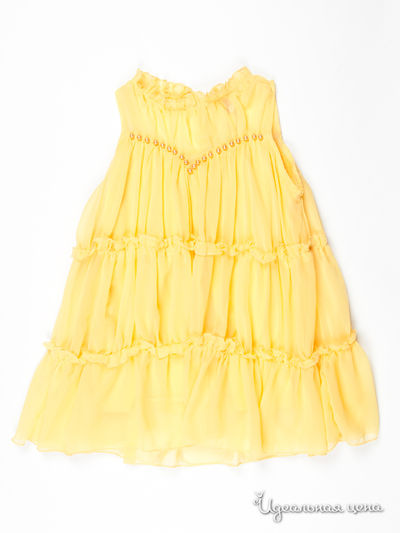 Платье Coco&Wawa, цвет цвет желтый