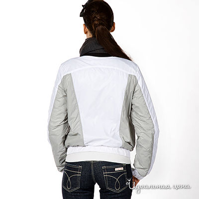 Куртка Calvin Klein Jeans женская, цвет белый / серый