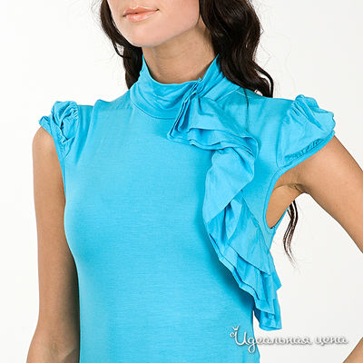 Блуза Pompa женская, цвет голубой