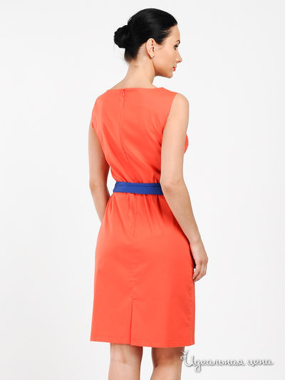 Платье Laura Dofi, цвет цвет коралловый