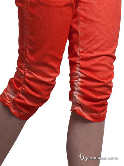 Укороченные брюки, крой для стандартной фигуры Million X для девочки, цвет оранжевый неон