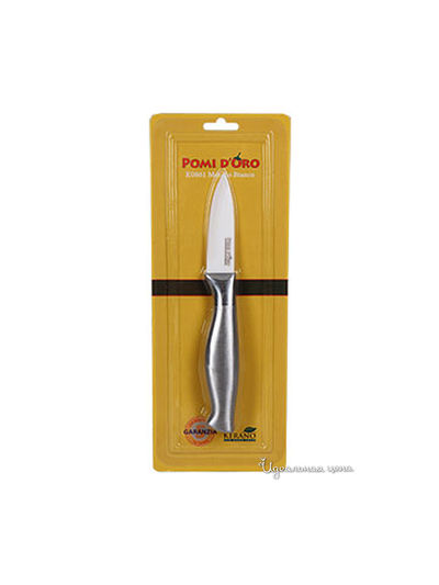 Нож керамический, 8 см Pomi d&#039;Oro, цвет белый