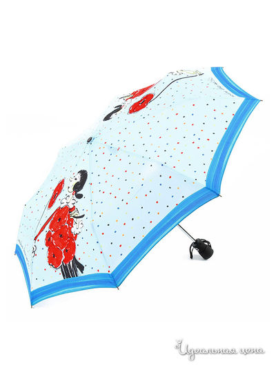 Зонт Moschino, цвет голубой