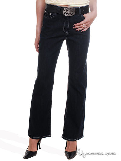 Прямые джинсы Linda, длина 30 Million X Woman, цвет черно-синий