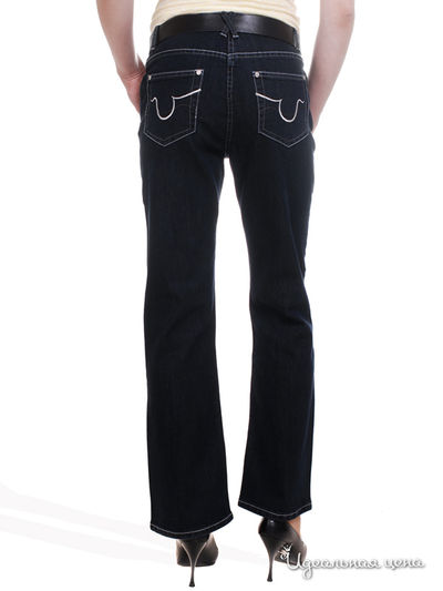 Прямые джинсы Linda, длина 30 Million X Woman, цвет черно-синий