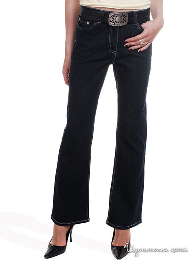 Прямые джинсы Linda, длина 32 Million X Woman, цвет черно-синий