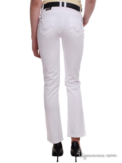 Прямые джинсы Rita Wave, длина 30 Million X Woman, цвет белый