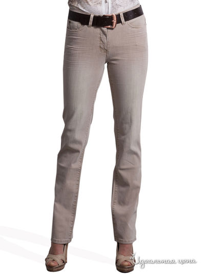 Прямые джинсы Rita Wave, длина 30 Million X Woman, цвет песочный