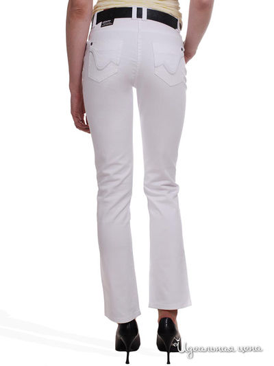 Прямые джинсы Rita Wave, длина 32 Million X Woman, цвет белый