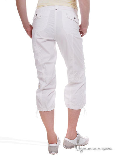 Укороченные брюки карго Million X Woman, цвет белый