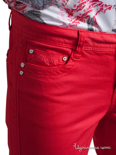 Прямые брюки Victoria, длина 32 Million X Woman, цвет ярко-красный