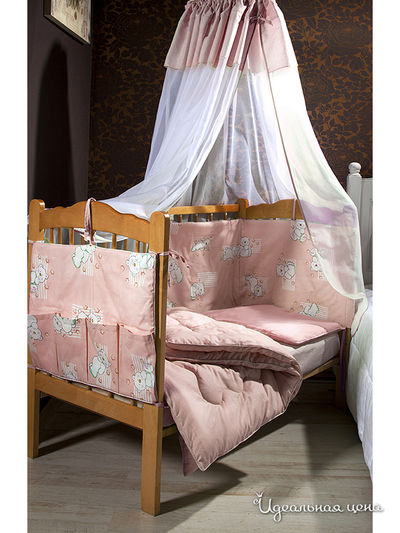 Комплекты в кроватку Primavelle, цвет розовый