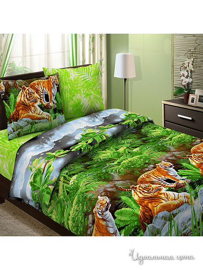 Комплект постельного белья 2-спальный 8 блаженство, цвет мультиколор