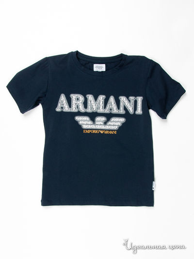 Футболка Armani Junior, цвет черный