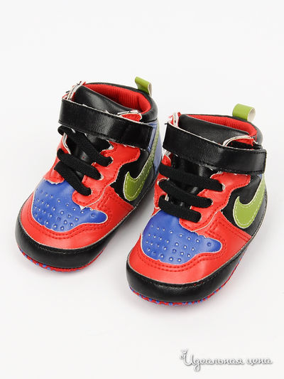 Пинетки Nike детские, цвет красный, синий