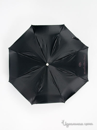 Зонт Baldinini, цвет черный с сиреневым