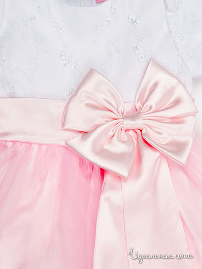 Платье Diamond Lady, цвет белый, розовый