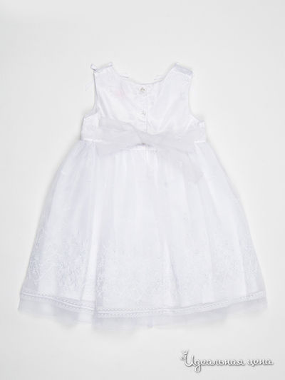 Платье Parvast для девочки, цвет белый
