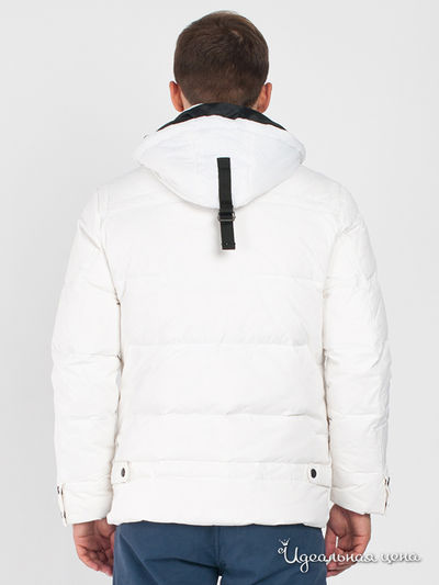 Стильная мужская куртка EVOLUTION-WEAR, цвет белый