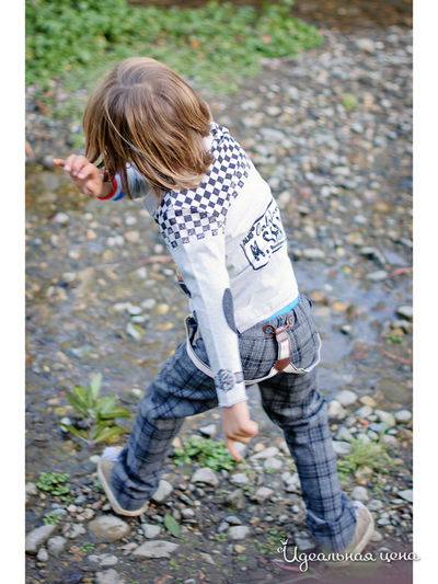 Кардиган Mini shatsu для мальчика, цвет серый