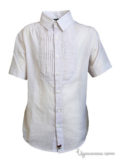 Рубашка La Miniatura для мальчика, цвет бежевый