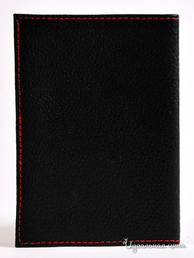Обложка на паспорт Cheribags, цвет черный, красный