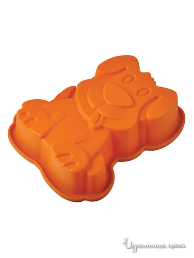 Форма для выпечки "Пёс Барбос", 20х17х4,5 см Regent, цвет оранжевый