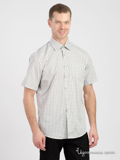 Рубашка Jacques Britt, цвет белый, оливковый