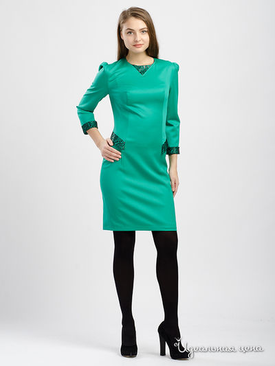 Платье Maria Rybalchenko, цвет зеленый