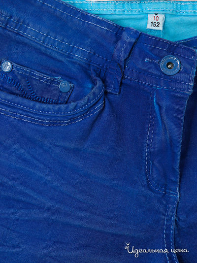 Узкие джинсы Million X для девочки, цвет ярко-синий