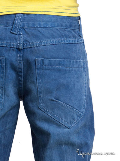 Узкие джинсы Million X для мальчка, цвет темно-голубой