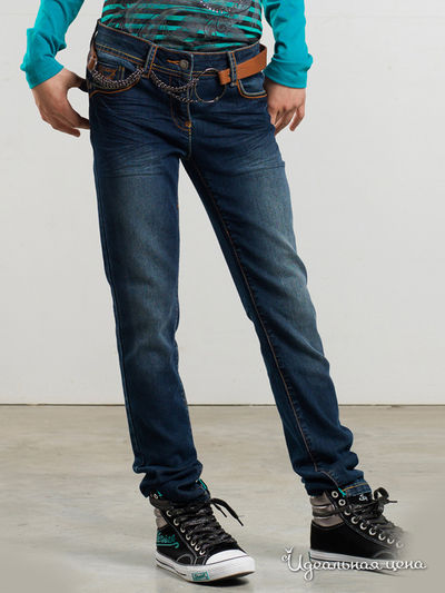 Узкие джинсы Million X, цвет синий деним