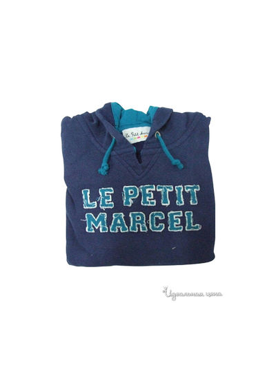 Худи Le Petit Marcel для мальчика, цвет темно-синий