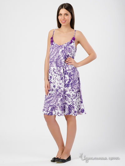 Пляжная одежда Raffaela d'Angelo, цвет белый/фиолетовый