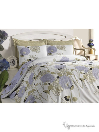 Комплект постельного белья, 1,5-спальный Cotton Box, цвет Мультиколор
