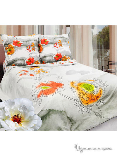 Комплект постельного белья 1,5-спальный Сова и Жаворонок, цвет мультиколор