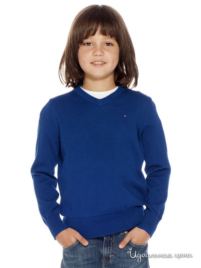 Пуловер Tommy Hilfiger, цвет синий