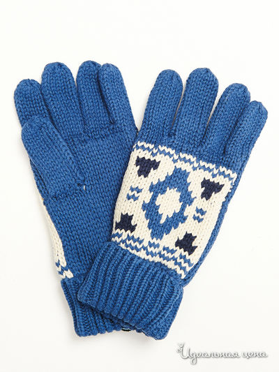 Перчатки Tommy Hilfiger, цвет голубой