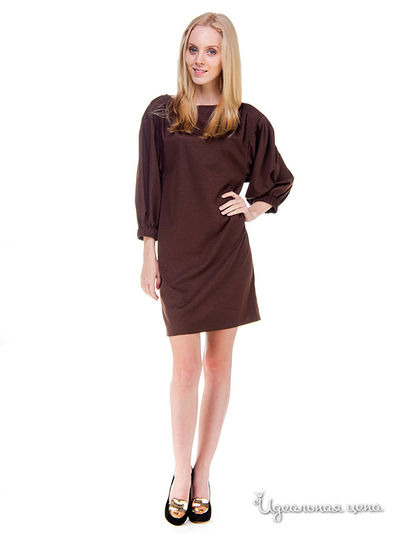 Платье Fleuretta, цвет коричневый