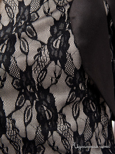 Платье Fleuretta, цвет бежевый, черный